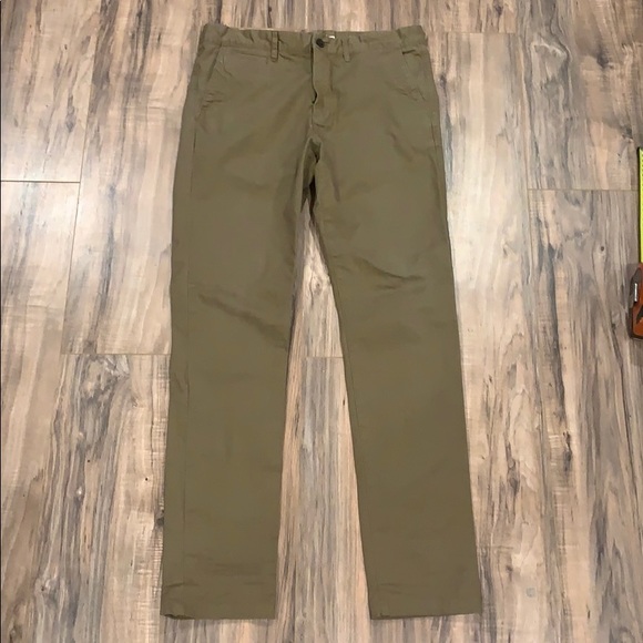 skinny khaki dress pants